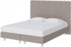 2026888 PROxSON Кровать Paris Boxspring Lift (Ткань: Рогожка Тетра Бежевый) 180x200