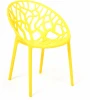 19619 Стул BUSH (mod. 017) / 1 шт. в упаковке (Пластик /Желтый)