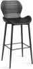 HSBI_B009_black Стул барный Unity Aurora Hesby Экокожа/Черный арт.HSBI_B009_black
