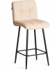24920 Полубарный стул Medeo/Медео Tetchair (Металл,Экокожа/Бежевый) арт.24920