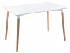 15356 Стол Woodville Table 110 white / wood 15356