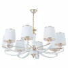 302457/8 Wh/Gd Подвесная люстра Arte Milano Florentia-2457 302457/8 Wh/Gd (220V, на цепи)