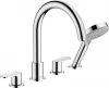 71456000 Смеситель Hansgrohe Vernis Blend 71456000 на борт ванны, хром