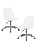 LMZL-PP635D-N_CH-M_EL-ZL-W-02 Набор 2 шт офисное кресло для персонала DOBRIN MICKEY (белый)