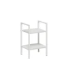 4687207095792 Стеллаж Leset Стилвуд 12 узкий, 2 полки 4687207095792 Металл, Белый