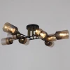48460-0.3-08 BK+COPPER Подвесная люстра на штанге Reluce 48460-0.3-08 BK+COPPER