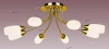 PX-0041/8A satin gold Потолочная люстра N-Light PX-0041 PX-0041/8A satin gold
