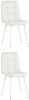 УТ000037734 Стул Stool Group Oliver экокожа белый белые ножки 2 шт арт.УТ000037734