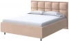 2018971 PROxSON Кровать Chessy без основания (Ткань: Велюр Casa Бежевый) 90x190