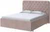 2022438 PROxSON Кровать Classic Large (Ткань: Велюр Teddy Шоколадный бисквит) 80x190