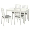 192.968.60 ЭКЕДАЛЕН / ЭКЕДАЛЕН Стол и 4 стула, белый, Рамна Оррста светло-серый