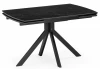 621188 Кухонный стол Woodville Комильфо (Металл,Керамика/Черный) арт.621188
