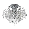 ML.1701.6 CR Потолочная люстра хрустальная на штанге с пультом Modelux MODELUX ML.1701.6 CR