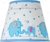 Shade С elephant Абажур детский Donolux Baby, белый с синим