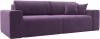 121304 Диван прямой Лига-036 НПБ Классик (Сиреневый/Микровельвет) Лига Диванов арт.121304