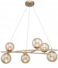 1119/6S Gold Подвесной светильник Balance 1119/6S E14*40W Gold (220V, на проводе, шарики)