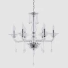 MONICA SP6 CHROME/TRANSPARENT Crystal Lux Monica SP6 CHROME/TRANSPARENT