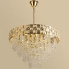 08301-0.4-10 G Подвесная люстра хрустальная Reluce 08301-0.4-10 G (220V, на цепи)