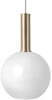 40.2074 Подвесной светильник Ferm Living Opal Lamp Сфера ImperiumLoft 40,2074 (73517-22) (LED, 220V, на проводе, шар)