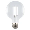 LED-G95-5W/4000K/E27/CL GLY01TR Лампа светодиодная, форма "шар", прозрачная, белый свет 4000K Uniel Яркая A++ LED-G95-5W/4000K/E27/CL GLY01TR
