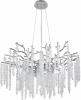 23110.760.10.E14.A CR Подвесная люстра хрустальная Arte Milano Milano-1 23110.760.10.E14.A CR (220V, на тросе)