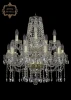 11.12.10+5.195.2d.Gd.Sp Подвесная люстра Art Classic 11.12 11.12.10+5.195.2d.Gd.Sp (220V, хрусталь, на цепи, подсвечник, свеча)