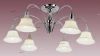 PX-0414/6B satin chrome Потолочная люстра N-Light PX-0414 PX-0414/6B satin chrome