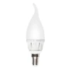 LED-CW37-6W/NW/E14/FR ALM01WH пластик Лампочка светодиодная свеча на ветру белая E14 6W 4500K Uniel LED-CW37-6W/NW/E14/FR ALM01WH
