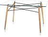УТ000035121 Стол 130*80, прозрачный Stool Group DSW УТ000035121