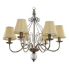 809/6-Oldbronze Подвесная люстра IDLamp 809 809/6-Oldbronze