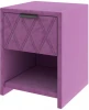 2028032 PROxSON Тумба Side (Ткань: Велюр Shaggy Wine) 44x45