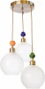 PND05AB03.01AB33.13WH.K03 Подвесной светильник 33 ИДЕИ PND05AB03.01AB33.13WH.K03 (220V, на проводе, шарики, круглые)