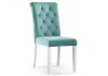 11584 Обеденный стул Woodville Amelia white / fabric tiffany 11584