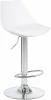 3000-LM ROCKY,  цвет сиденья белый, цвет основания хром Стул барный ROCKY (белый)