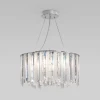 101011/6 хром Подвесная люстра Eurosvet Radiance 101011/6 (Умный дом, WiFi, Алиса, голосовое управление)