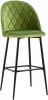 УТ000025279 Стул барный Stool Group Марсель велюр травяной УТ000025279