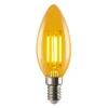 LED-C35-5W/GOLDEN/E14 GLV21GO Лампочка светодиодная свеча желтая E14 5W Uniel LED-C35-5W/GOLDEN/E14 GLV21GO