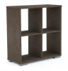 101061 Стеллаж Стильный С-3, Венге темный, МАМА