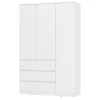 00-00165435 Шкаф БТС 3-х створчатый Симпл ШК-08, Белый