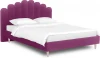 577037 Кровать Queen II Sharlotta L 1600 ОГОГО (арт.577037), (Ткань/Розовый)