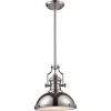 711-01-16CH polished nickel Подвесной светильник N-Light 711 711-01-16CH polished nickel
