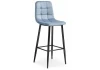 11985 Барный стул Woodville Chio blue / black 11985
