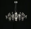 MR2660-60P-76AP Подвесная люстра светодиодная с пультом и хрустальными подвесками Asfour MyFar Ersilia MR2660-60P-76AP