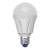 LED-A60-9W/NW/E27/FR ALP01WH пластик Лампочка светодиодная шар белая E27 9W 4500K Uniel LED-A60-9W/NW/E27/FR ALP01WH