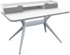 9866014507 Стол рабочий Sheffilton SHT-TU30-2/TT31 120/65 ЛДСП серый/белый шагрень/серый от фабрики Sheffilton