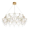 ML.5603.1000P BS Подвесная люстра светодиодная хрустальная с пультом с регулировкой цветовой температуры Modelux MODELUX ML.5603.1000P BS