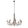 V1151-7/8 Подвесная люстра Vitaluce V1151-7/8 (220V, на цепи, свеча)