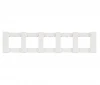 AA4802M5AW Рамка 5-ая белый матовый Meiton AA4802M5AW