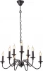 V1865-1/9 Подвесная люстра Vitaluce V1865-1/9 (220V, на цепи, подсвечник, свеча)