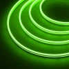 038315 Светодиодная лента герметичная MOONLIGHT-SIDE-A168-4x10mm 24V Green (7.2 W/m, IP65, 5m, wire x2) (Arlight, Силикон) 038315
